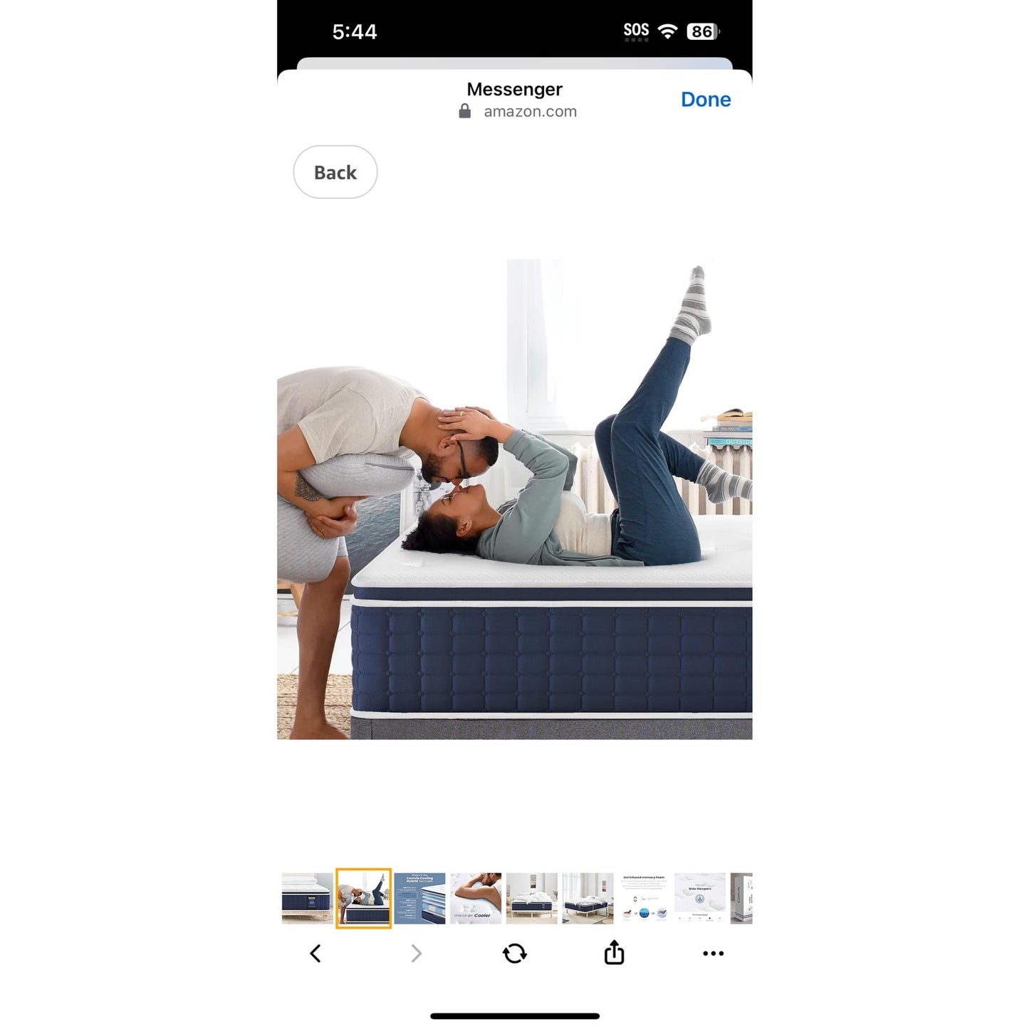 Coolvie Queen Mattresses 14 Inch, Soft Gel Memory Foam Mattress in a Box with Euro Top Medium