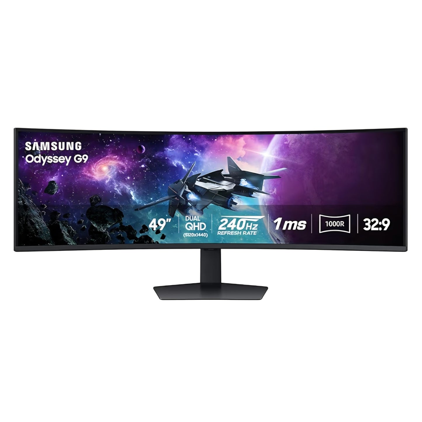 SAMSUNG 49" Odyssey G9 (G95C) Series DQHD 1000R Curved Gaming Monitor,240Hz,1ms(GtG)DisplayHDR 1000