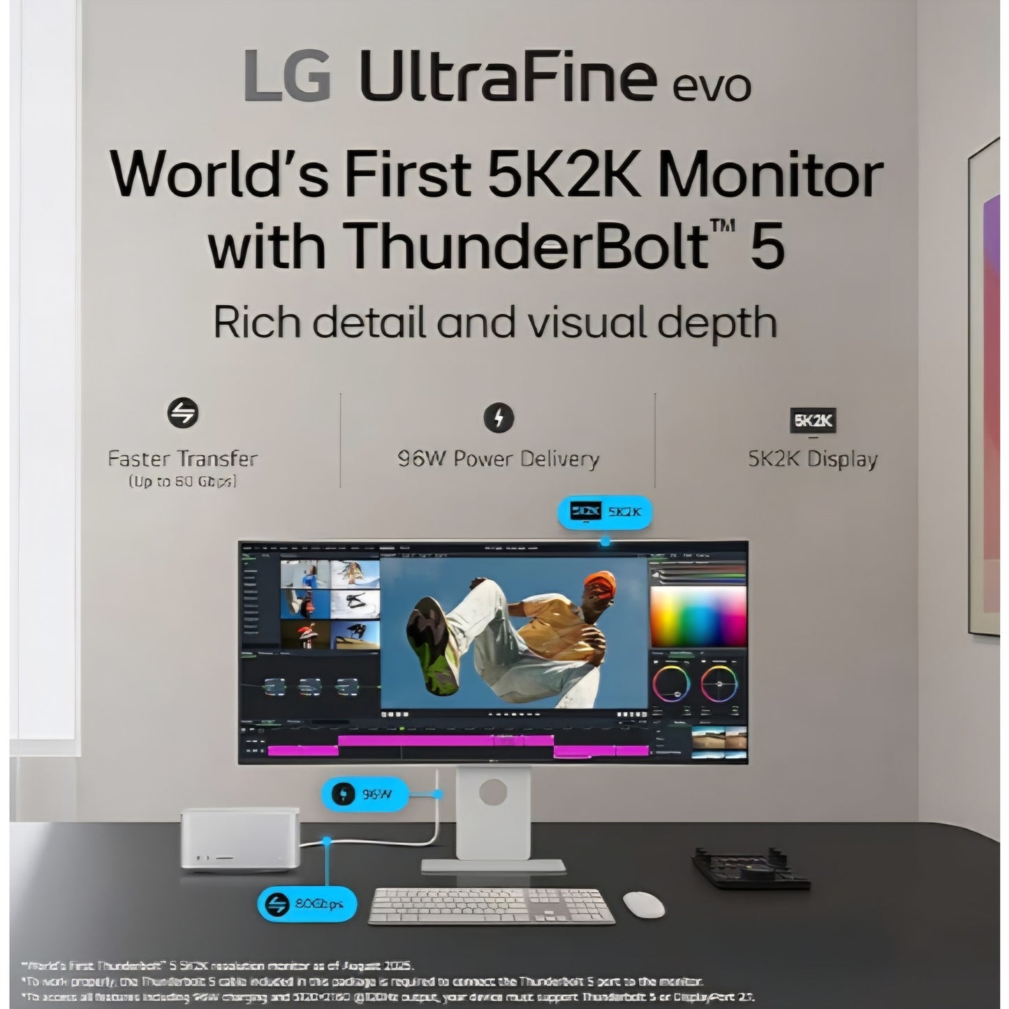 LG 40U990A-W 40-inch Ultrafine evo 5K2K WUHD (5120 x 2160) Nano IPS Curved Monitor