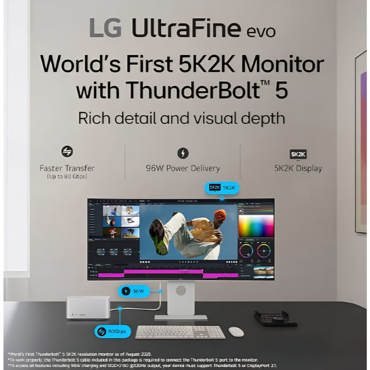 LG 40U990A-W 40-inch Ultrafine evo 5K2K WUHD (5120 x 2160) Nano IPS Curved Monitor