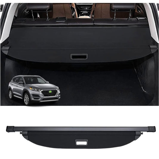 Powerty Cargo Cover for 2022-2024 2025 Hyundai Tucson Accessories Trunk Cover Retractable Trunk Shie