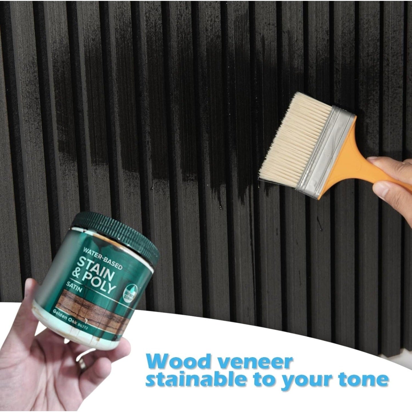 Art3d 2-Pack 108" x 12" Acoustic Wood Panels for Wall, Soundproof Wood Slat Panel for Wall and Ceil