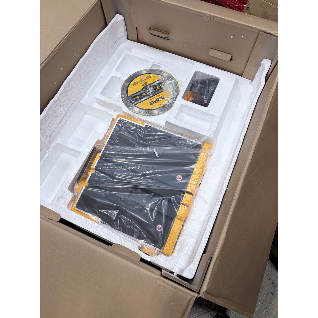 Dewalt wet tile saw with stand, 10-inch cord D2400s
