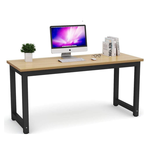Tribesigns Computer Desk, Large Office Desk Computer Table Study Writing Desk for Home Office,