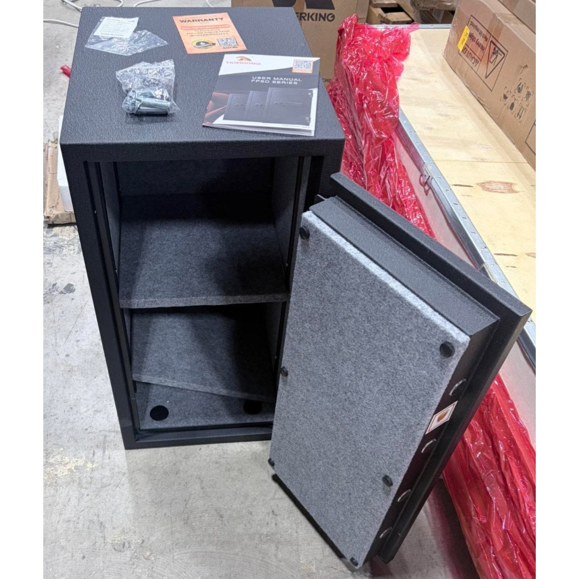 TIGERKING Fireproof Safe with Removable Shelf 3.47 Cubic Feet Safe Box