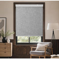 GENIMO Cordless Blackout Roller Shades, 70" W X 72" H, Grey