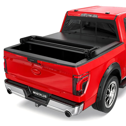 MOSTPLUS Roll-Up Soft Vinyl Truck Bed Tonneau Cover Compatible for 1993-2011 Ford Ranger