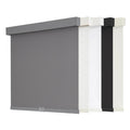 AOSKY Cordless Blackout Roller Shades, 73" W x 72" H, Grey