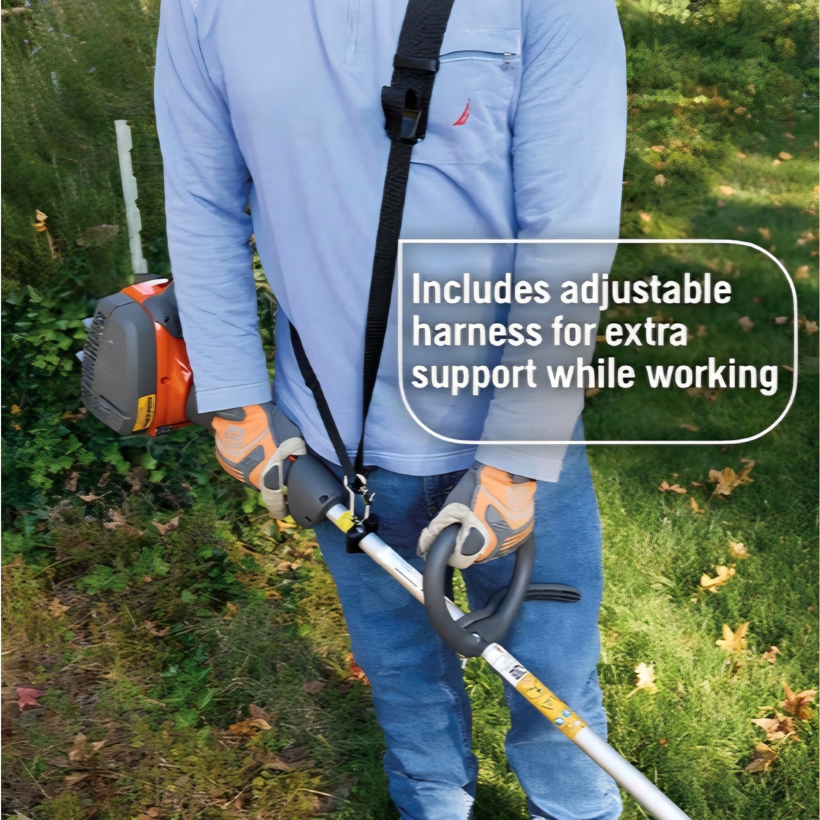 Brushcutter, Multi-Purpose Gas Brush Cutter Tool with String Trimmer Head and Grass Husqvarna