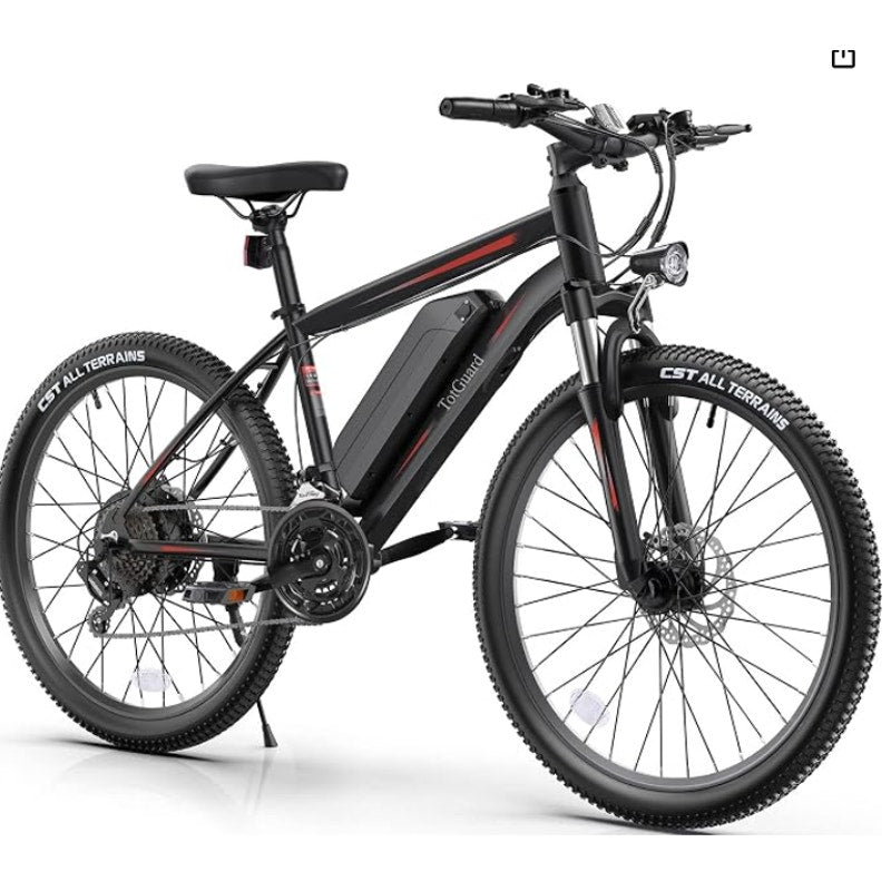 TotGuard Electric Bike, 27.5"for Adults 500W Motor Ebike Electric Bicycles Electric Mountain Bike