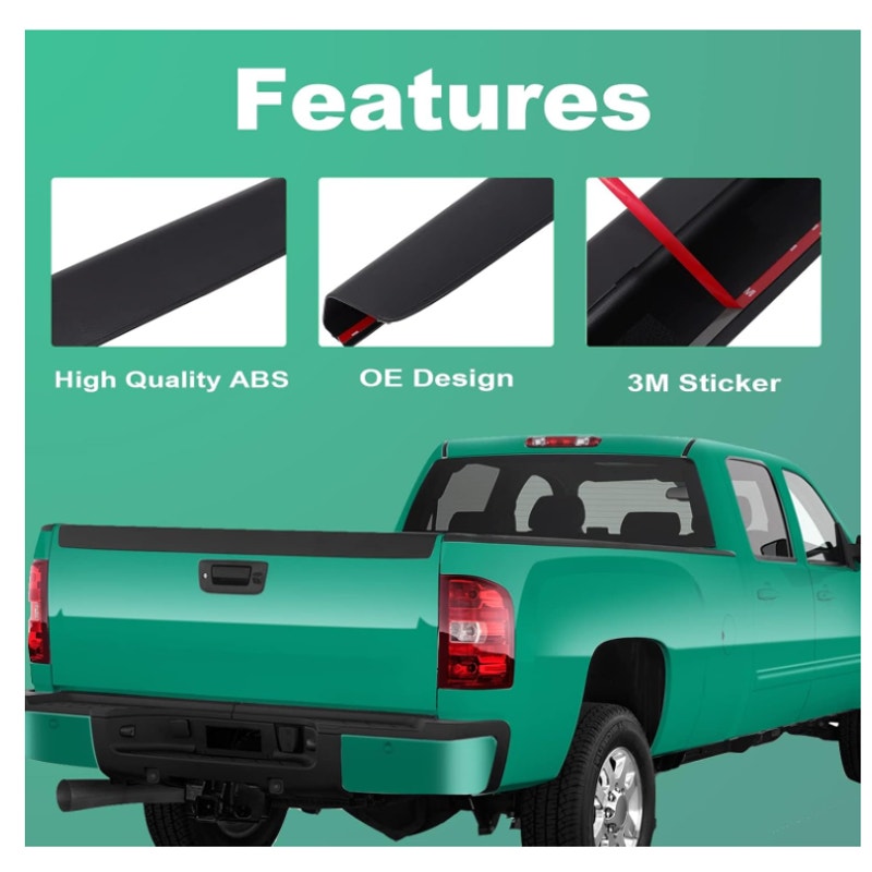 SCITOO ABS Tailgate Molding Cap GM1909102, 15932261