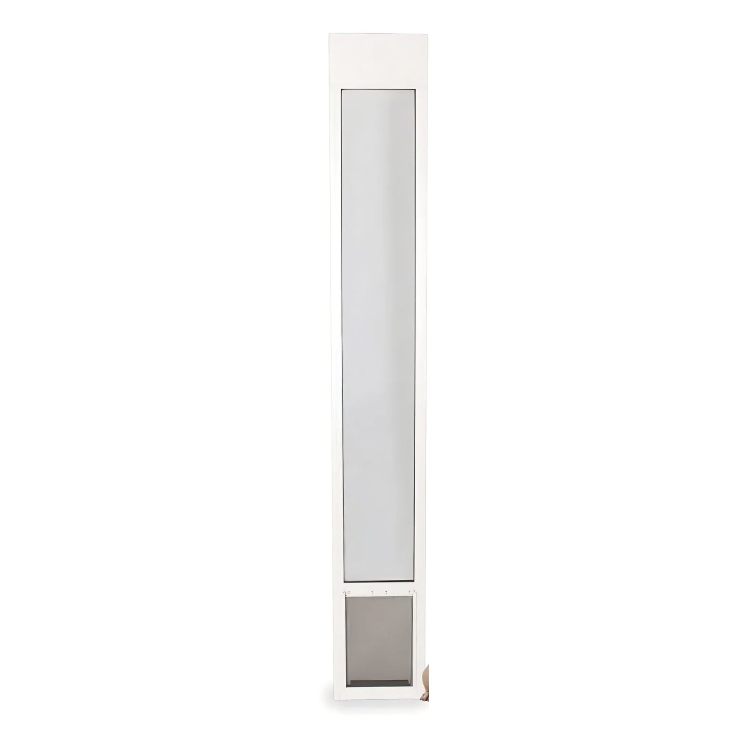 PetSafe Sliding Glass Pet Door - No-Cut DIY Install Doggy Door for Renters - Aluminum Frame