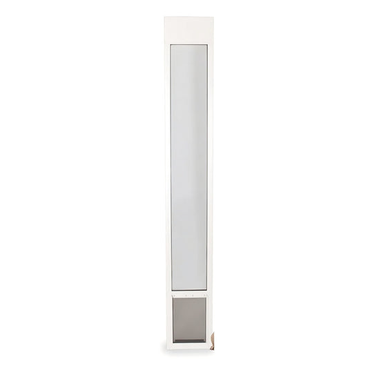 PetSafe Sliding Glass Pet Door - No-Cut DIY Install Doggy Door for Renters - Aluminum Frame