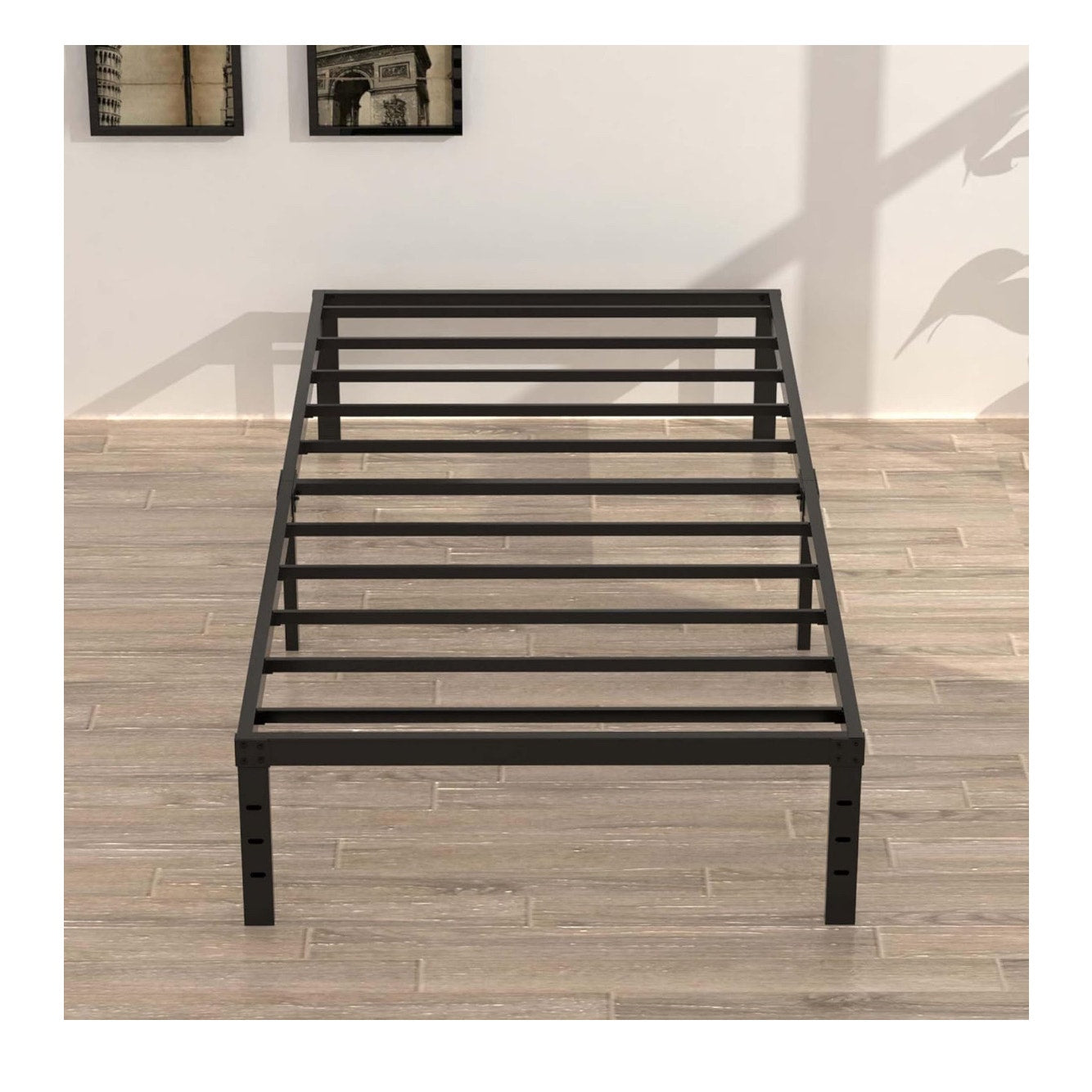 16 Inch Narrow Twin Bed Frame 30x75 No Box Spring Needed