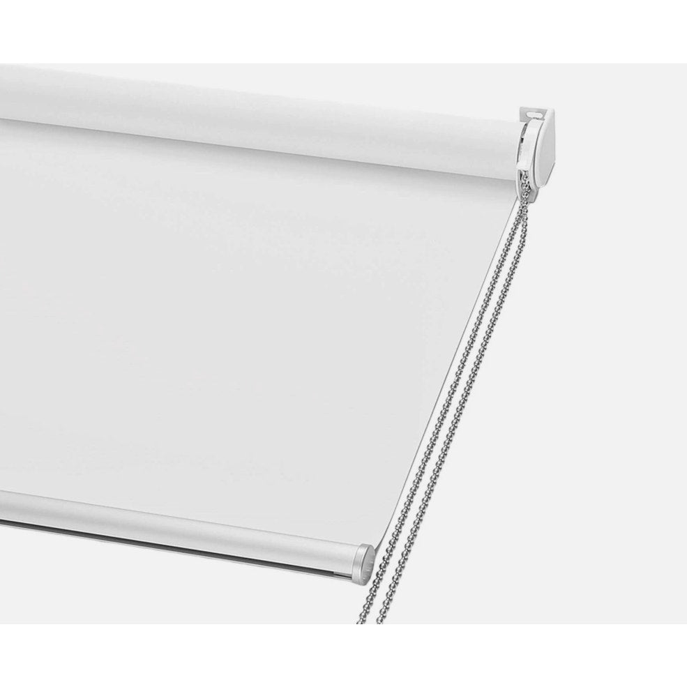 ChrisDowa 100% Blackout Roller Shade – Multiple Sizes – White Multiple sizes