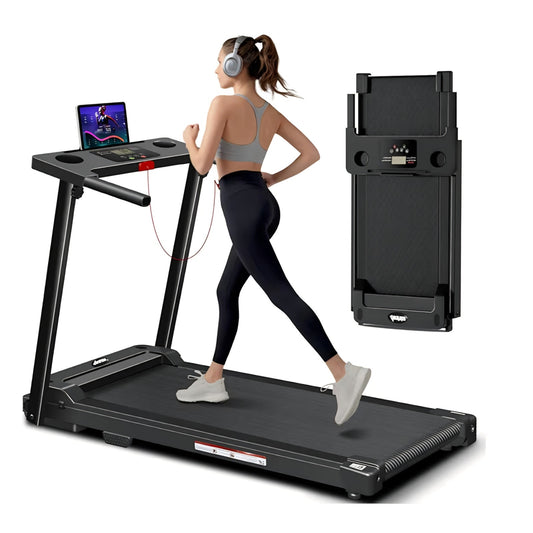 AoraPulse Portable Foldable for Home, Small Folding Treadmill for Home Office with 300 LBS Capacity