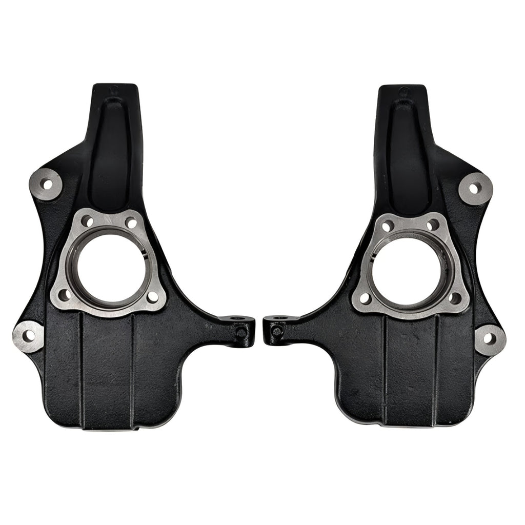 Front 2" Drop Spindles for Chevy Silverado 1500 2wd 2019-2025, for GMC Sierra 1500 2wd 2019 - 2025