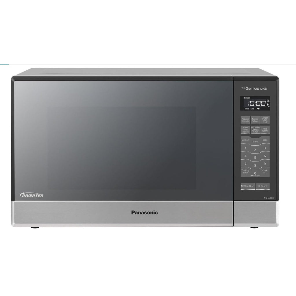 Panasonic Microwave Oven NN-SN686S Stainless Steel Countertop/Built-In with Inverter Technology