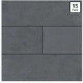 MSI Montauk Black 4 inch x 12 inch Gauged Slate Subway Tile for Kitchen Backsplash, Floor Tile