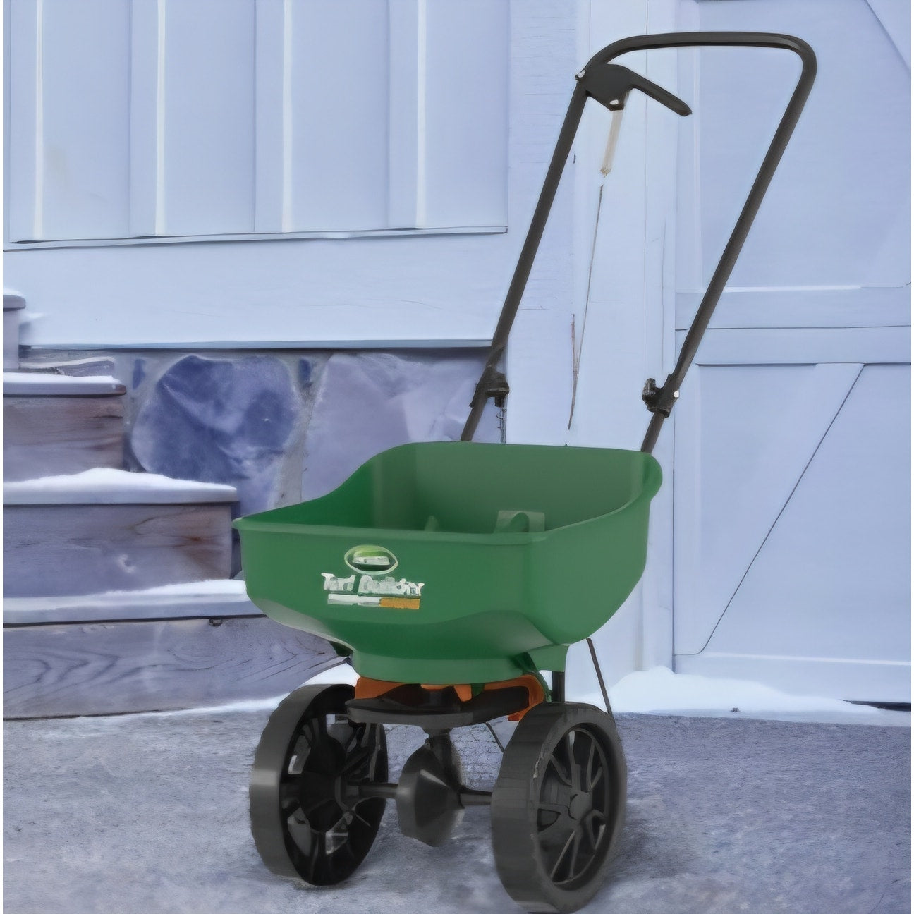 Mini Spreader For Lawn Fertilizer, Weed & Insect Control, Grass Seed, and Ice Melt,