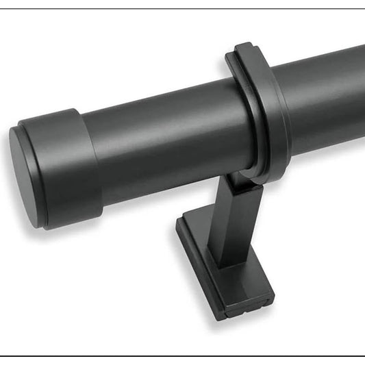 BlastHome® Luxury 5 ft Custom Curtain Rod – 1 1/4" Large Diameter – Premium Brackets & Endcaps – Non