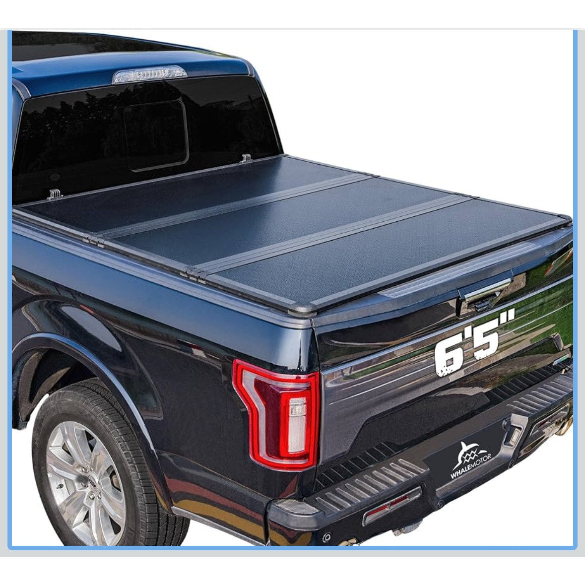 Hard Folding Tonneau Cover Compatiable with Dodge Ram 1500 Classic&New(2009-2026) 5.7 FT