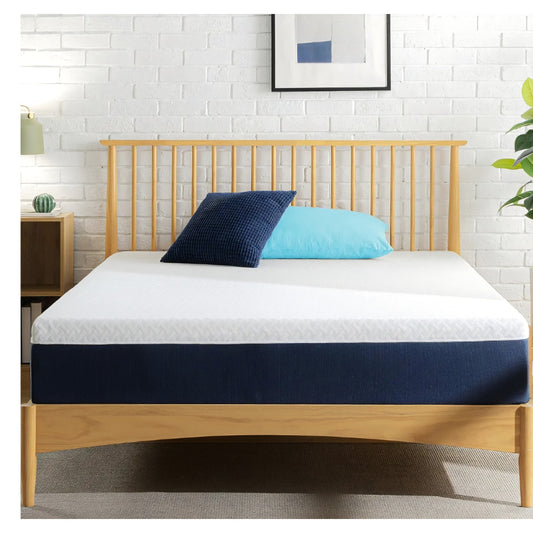 ZINUS 10 Inch King Cooling Comfort Hybrid Mattress [New Version], Fiberglass Free, Medium Firm Feel
