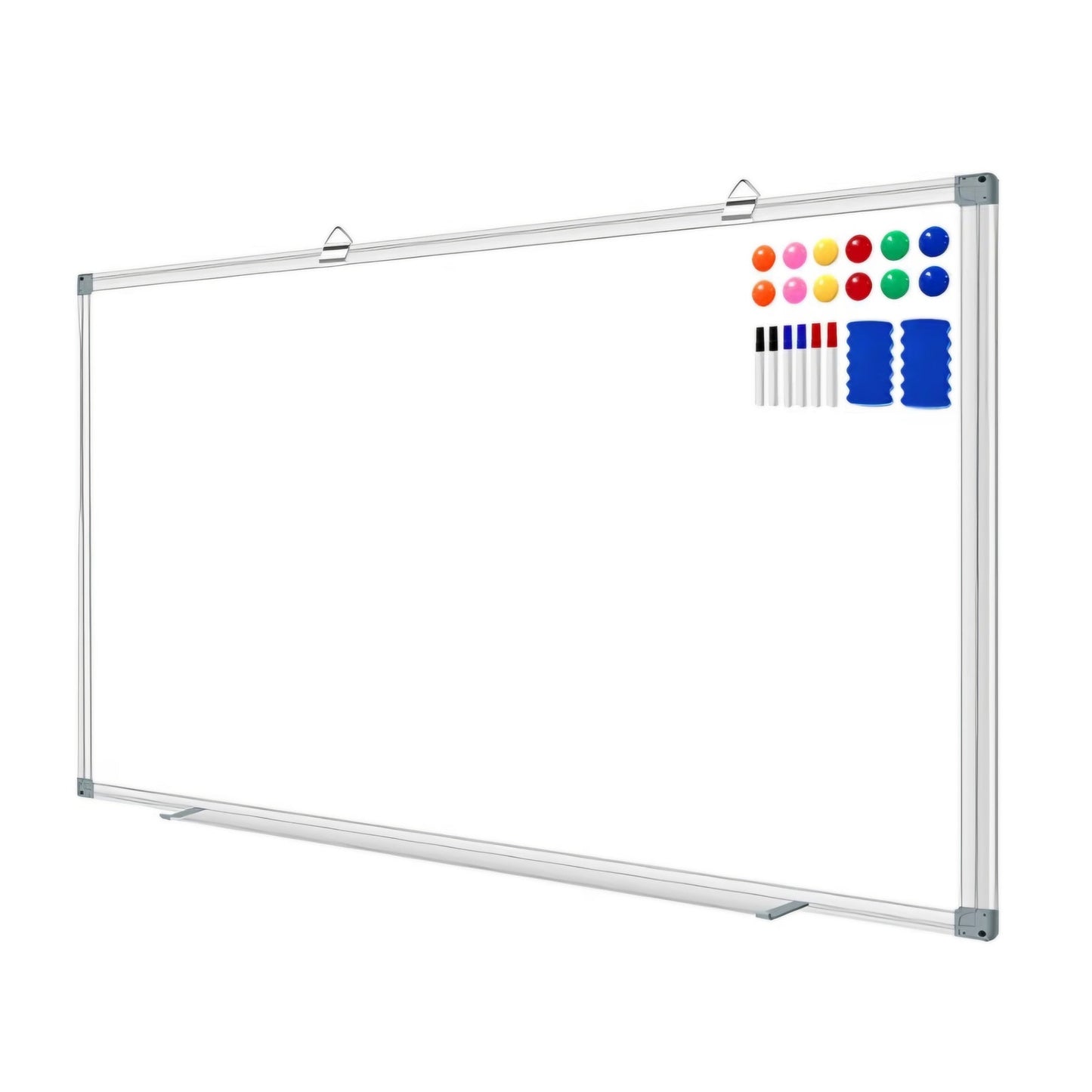 72"x48" Large Dry Erase Board for Wall 6' x 4' Magnetic Whiteboard Aluminum Presentation White Boar