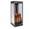 Guitar Display Case for Electric & Acoustic Guitars - Humidity Control Cabinet with Hygrometer