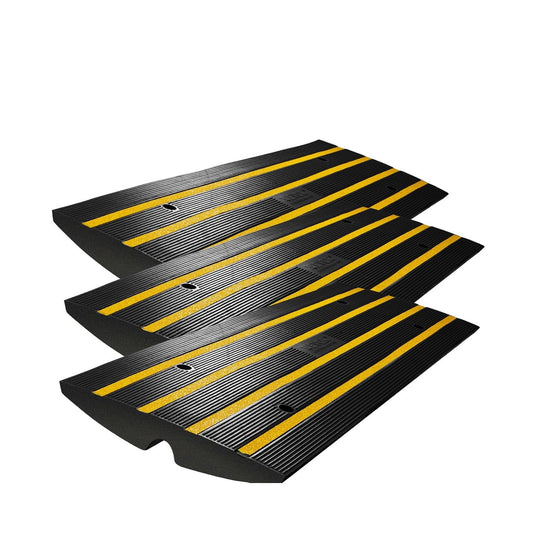 VEVOR Rubber Curb Ramp for Driveway 3 Pack