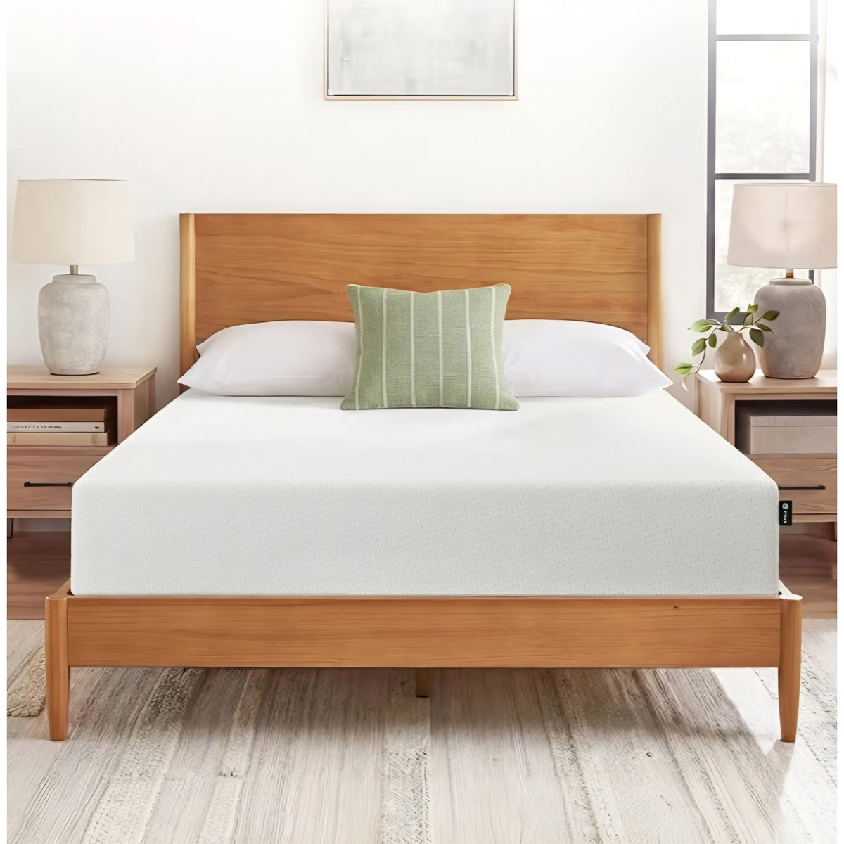 Zinus 8 Inch Twin Green Tea Memory Foam Mattress [New Version], Fiberglass Free