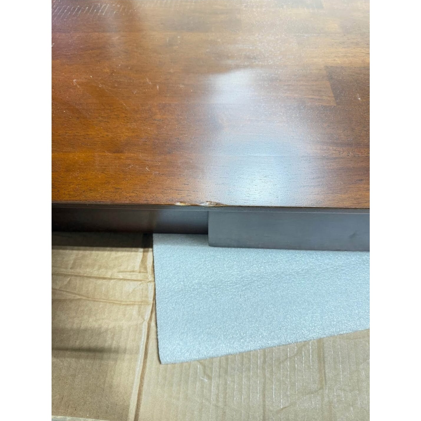165 obo IC International Concepts, Writing Desk With Drawer, Solid Wood, Real Parawood, 48" W x 26" D x 30"