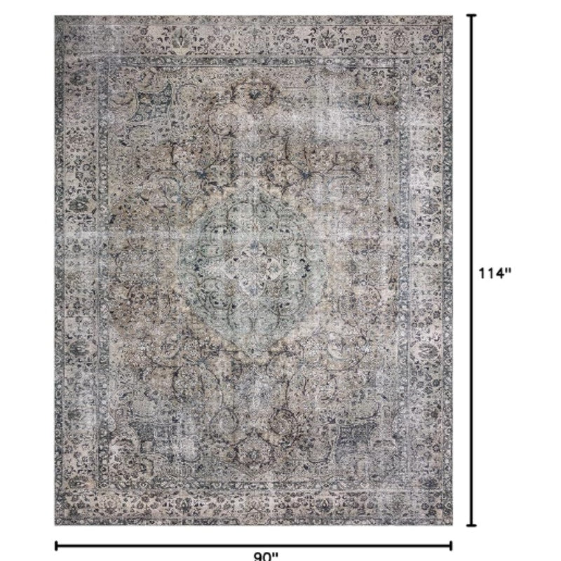 Loloi Layla Taupe/Stone 7'-6" x 9'-6" Area Rug