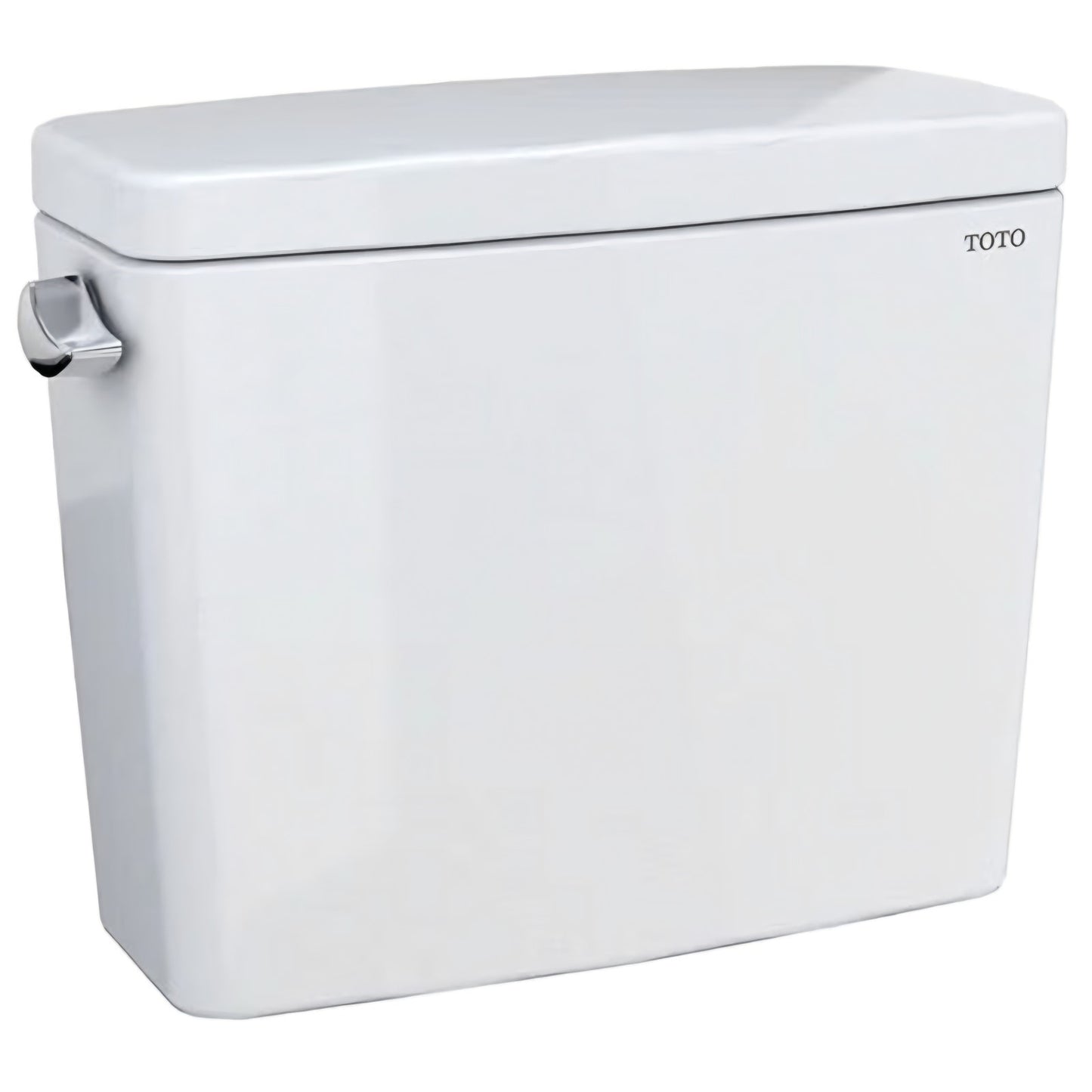 TOTO Drake 1.28 GPF Toilet Tank with WASHLET+ Auto Flush Compatibility, Cotton White - ST776EA#01