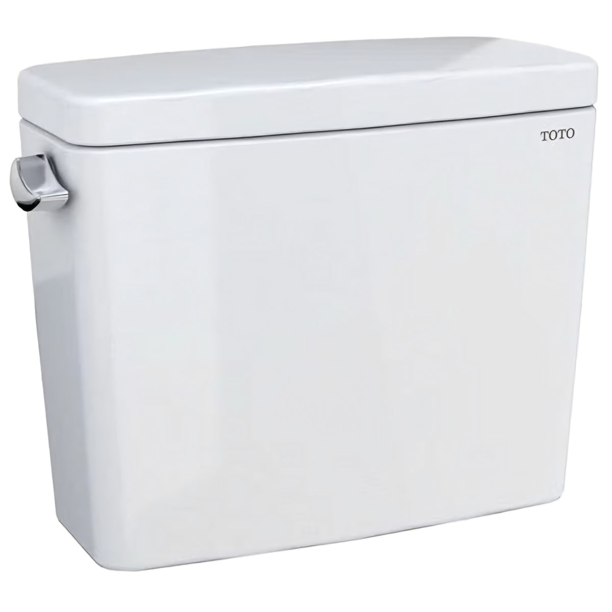 TOTO Drake 1.28 GPF Toilet Tank with WASHLET+ Auto Flush Compatibility, Cotton White - ST776EA#01