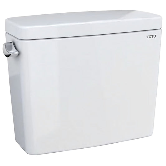 TOTO Drake 1.28 GPF Toilet Tank with WASHLET+ Auto Flush Compatibility, Cotton White - ST776EA#01