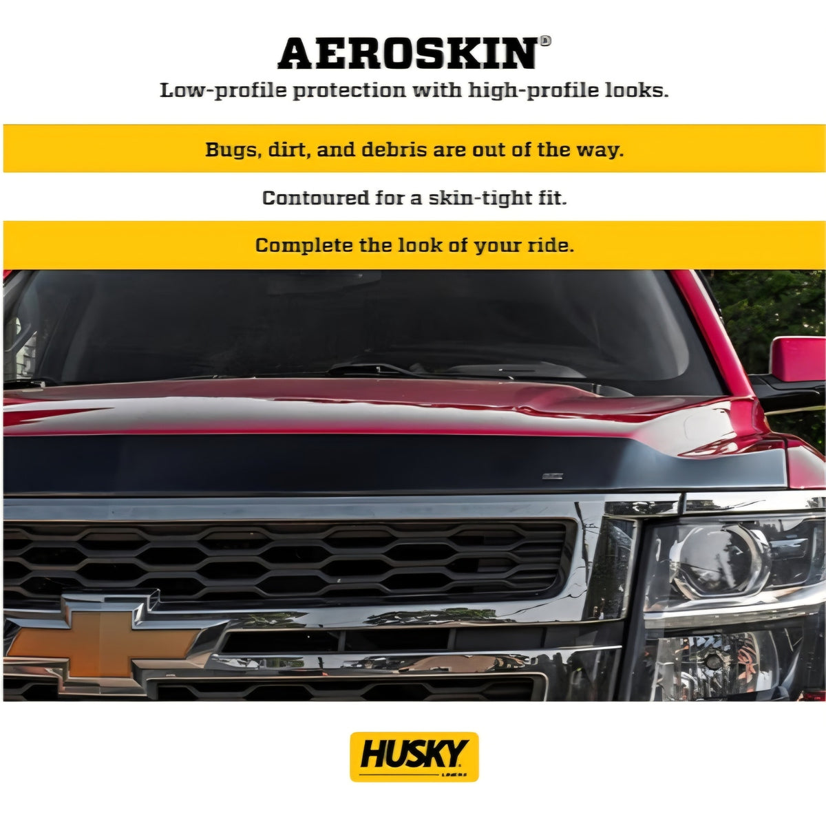 Husky Liners Aeroskin Hood Protector | Fits 2022-2026 Jeep Grand Cherokee
