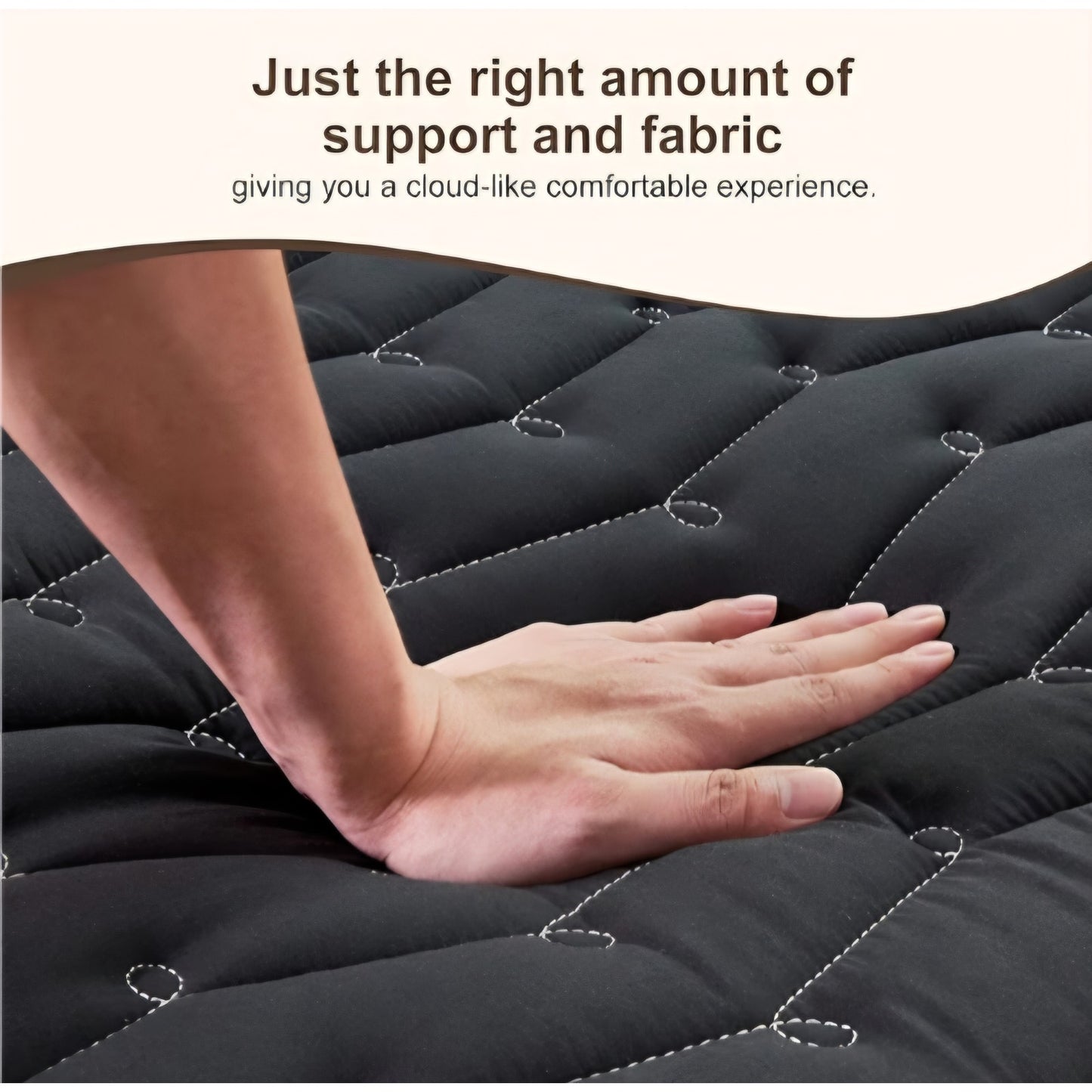 Premium Foam 3.2" Thick Japanese Futon Floor Mattress - Full Size 54"x80" 100% High-Density Foam