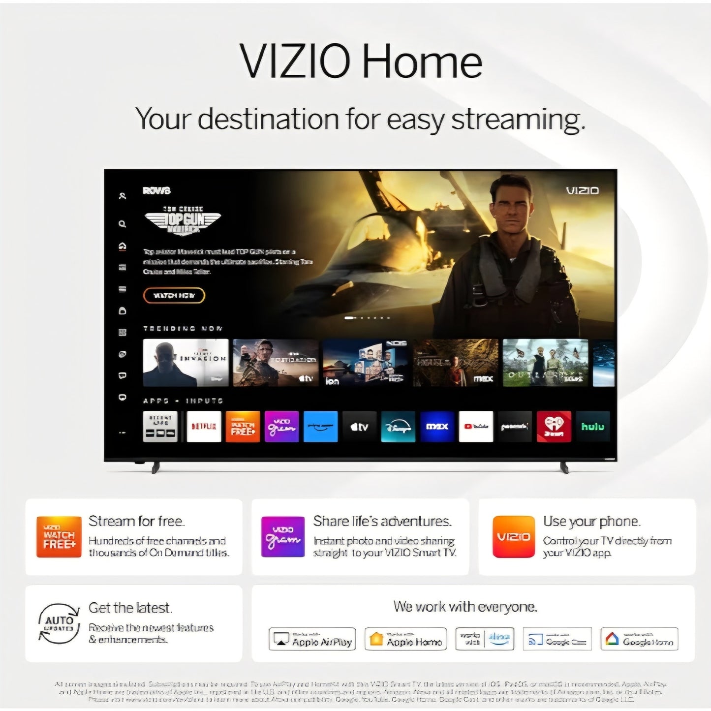 VIZIO 40-inch Full HD 1080p Smart TV with DTS Virtual: X, Alexa Compatibility