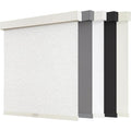 AOSKY Blackout Roller Shades Cordless Blinds for Windows, 71" W x 72" H, Linen Beige