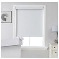 Joydeco No Drill Blackout Shades, Free-Stop Cordless Roller Shades (White, 70" W x 75" H)