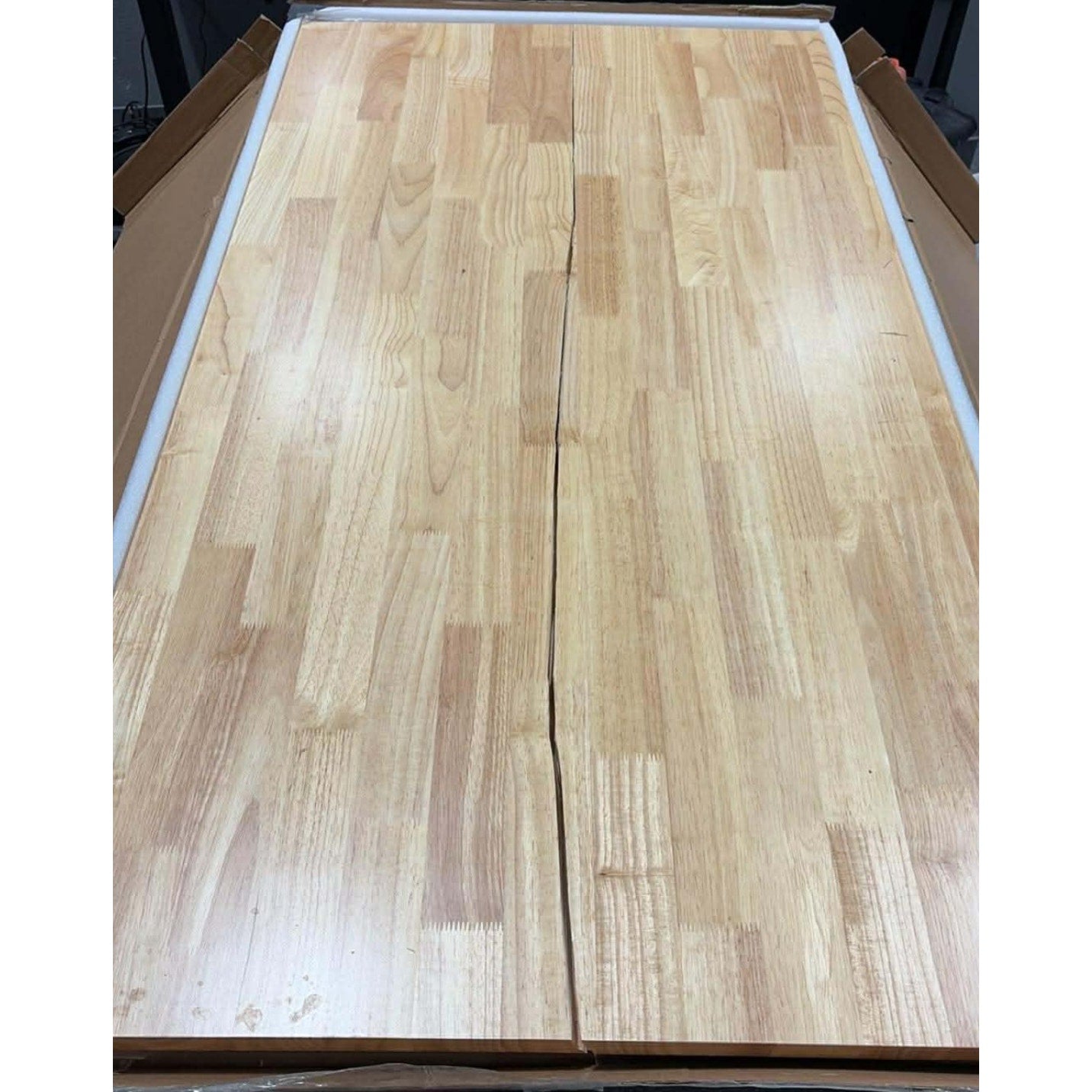Solid Wood Desk Table Top – Pre-Finished 1.2” Thick Tabletop - Universal Fit for Standing Desks,