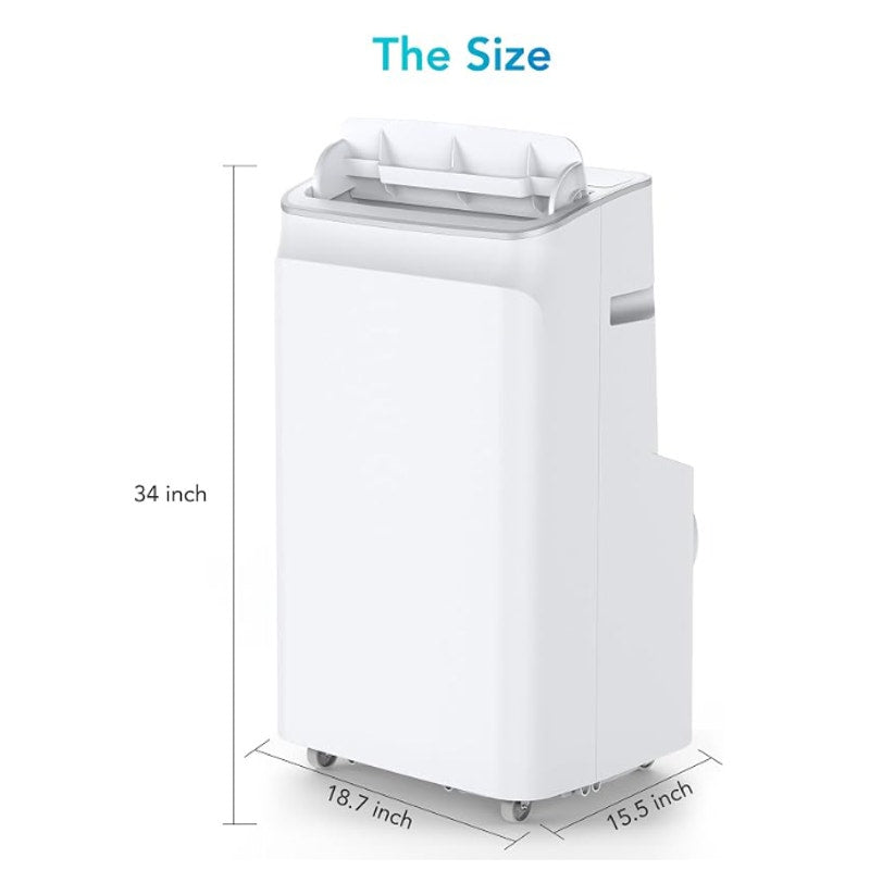 14000 BTU Portable Air Conditioners, 3-in-1 AC Unit with Dehumidifier & Fan, Quiet 53dB Operation