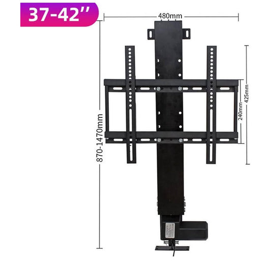 Universal TV Stand, Electric TV Lift - Portable Floor TV Stand Holds, Tv Lift Mechanism With Remote