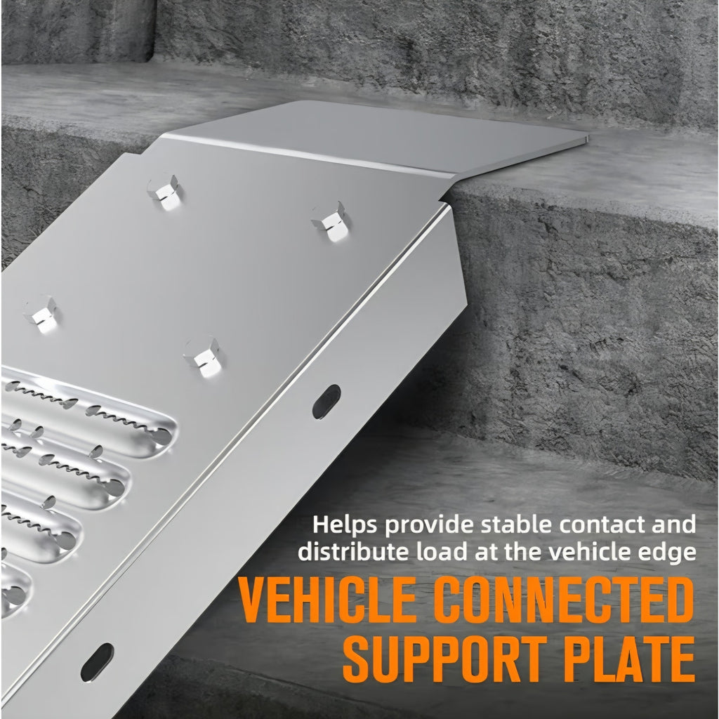 Truck Ramps 75" 1500 LBS 2 Pack, Extra Heavy Duty Loading Ramps for Lawn Mower