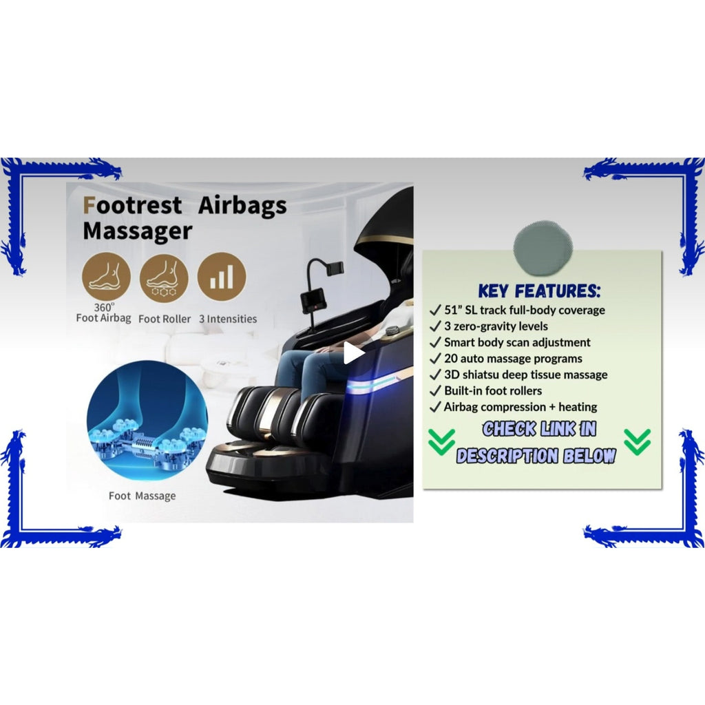 UTHWELL U-007 Massage Chair Review | 3D Shiatsu + Zero Gravity Therapy!
