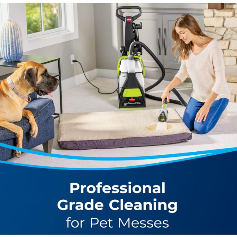 BISSELL Big Green PET PRO Carpet Cleaner, XL DirtLifter PowerBrush 8-row PowerBrush