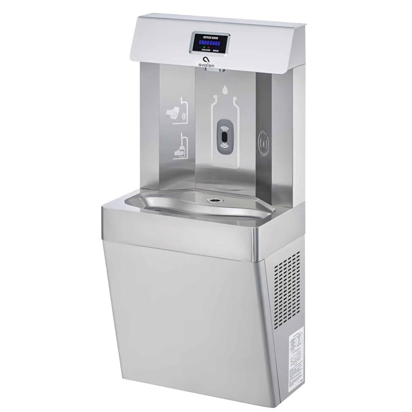 Avalon Wall Mounted Water Fountain with Bottle Filling Station, High Capacity Cooling,