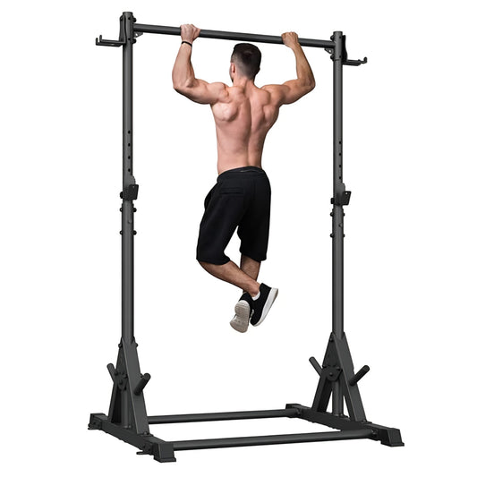 Pull Up Station, Strength Training Workout Pull Up Bar Free Standing for Home Gym