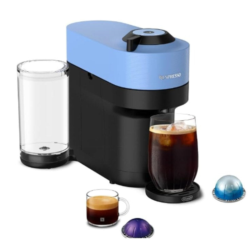 Nespresso Vertuo Pop+ Coffee and Espresso Machine by De'Longhi, Pacific Blue